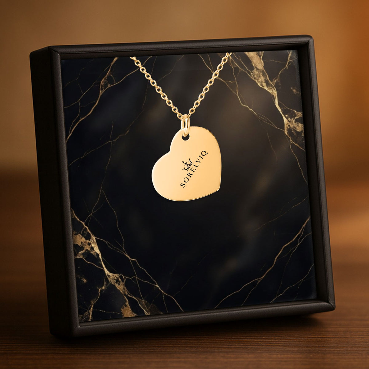 SORELVIQ L’Amour Necklace (Heart)