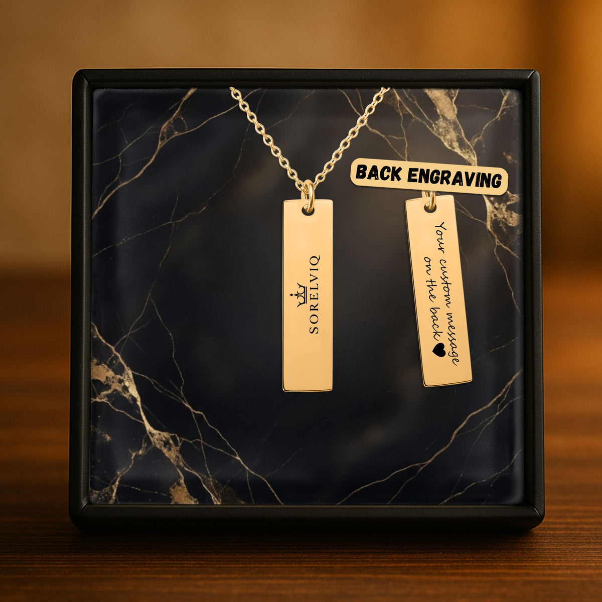 SORELVIQ L’Essence Necklace (Vertical)