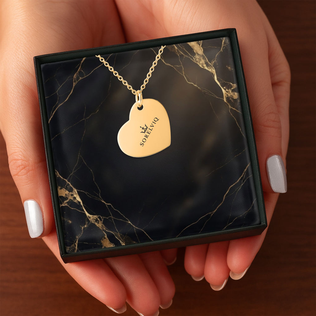 SORELVIQ L’Amour Necklace (Heart)