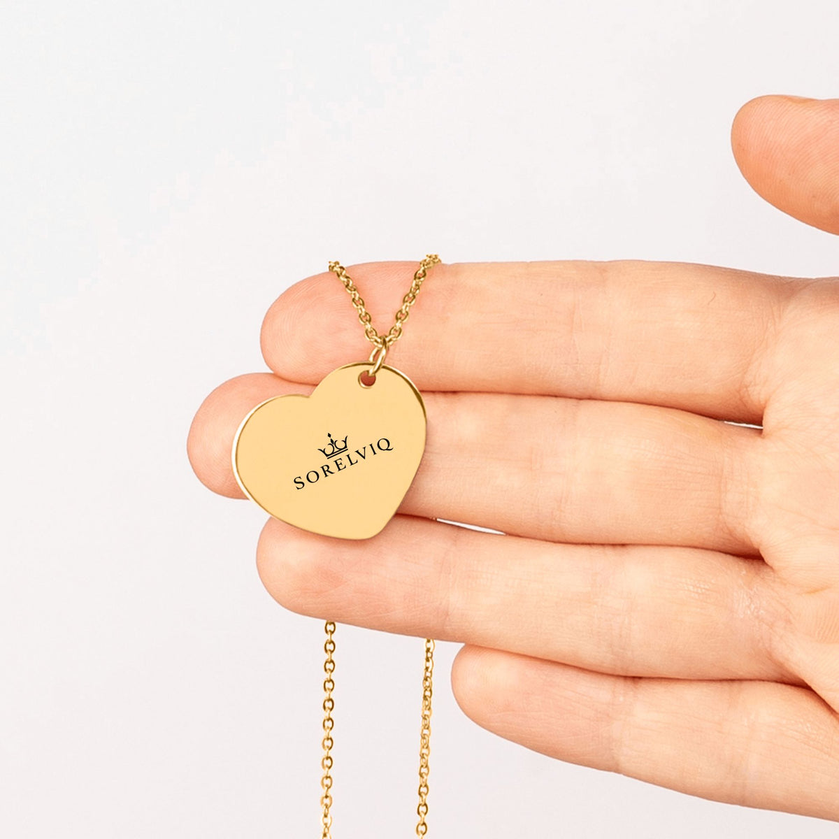 SORELVIQ L’Amour Necklace (Heart)